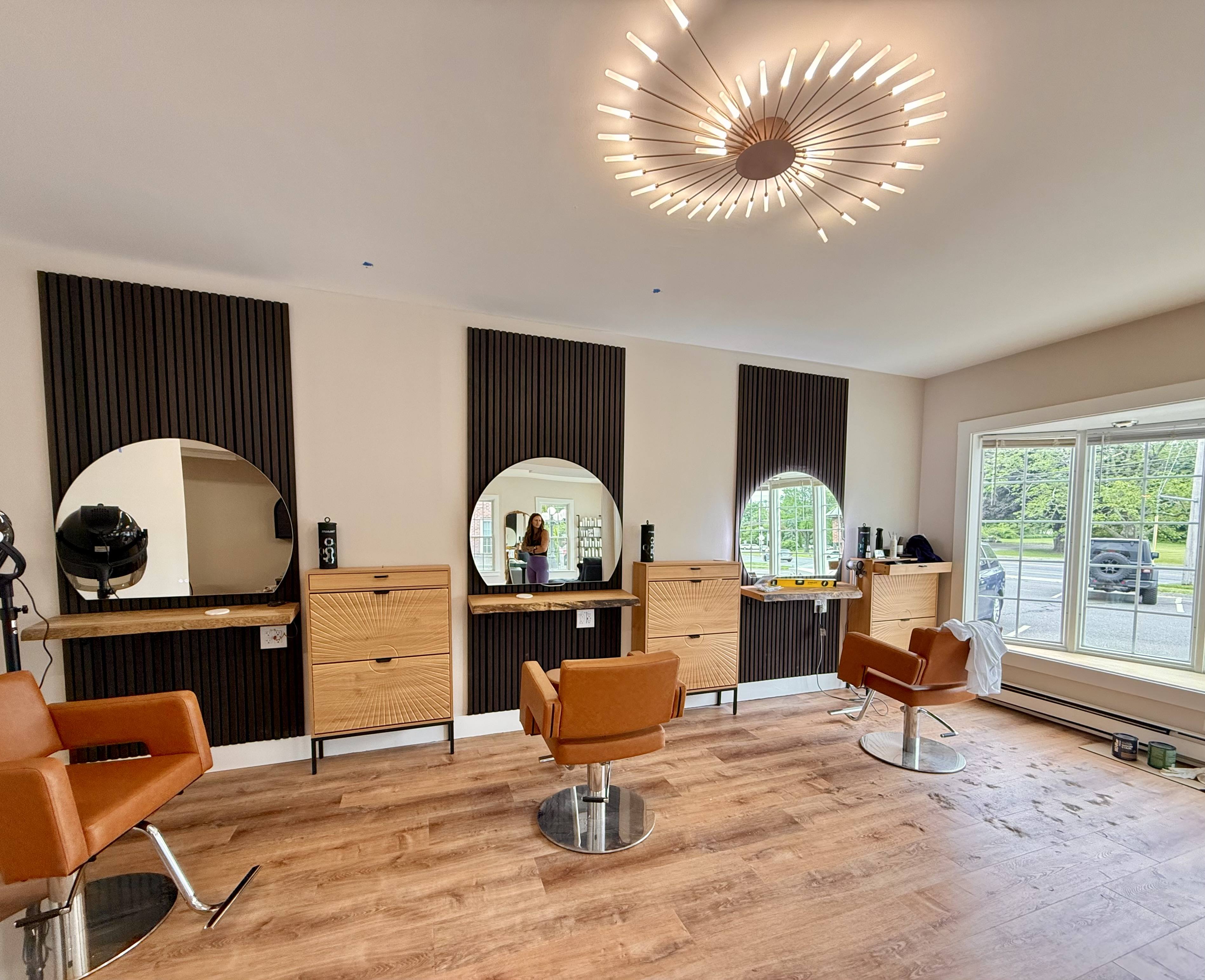 Salon styling stations